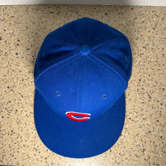 Chicago Cubs New Era Royal Authentic Collection OnField 59FIFTY Fitted Hat 6 5/8 - Picture 9 of 11
